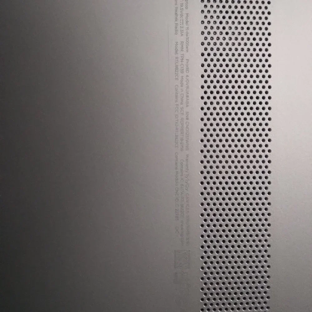 HP Silver Laptop
